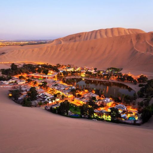 Atacama Desert, Oasis of Huacachina, Peru_ #AtacamaDesert #Ica #Oasis #Huacachina #HuacachinaVillage #HuacachinaLagoon #PalmTrees #Peru #SouthAmerica #FlightstoPeru #TravelCenter #AirfaresMarketLeader