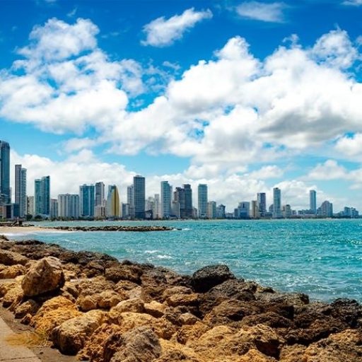 Fotografía Boca Grande Bahía de Cartagena de Indias